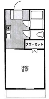 ハイツフォーレスト【202号室】の間取り