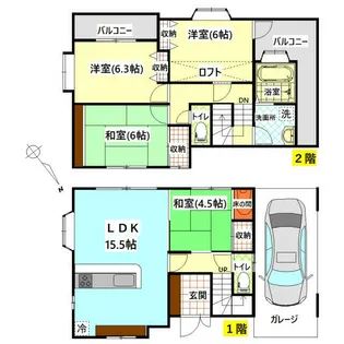 埼玉県東松山市和泉町【一戸建】の間取り