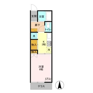 Pier21箱田【1階】の間取り