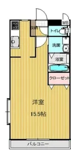ペティート【2階】の間取り