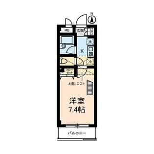 グランステージ坂戸【2階】の間取り