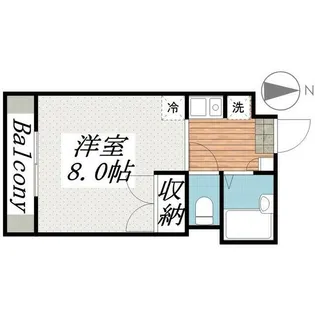 ブランドミール【2階】の間取り