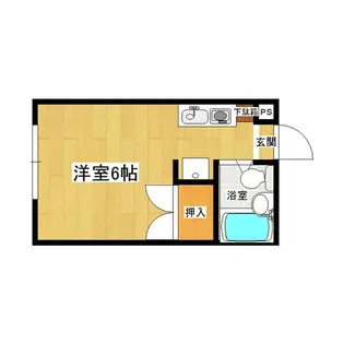 ハイツTBS【3階】の間取り