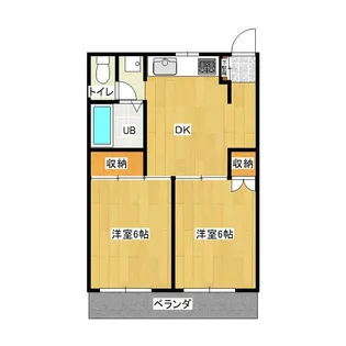 アーバンひかり【3階】の間取り