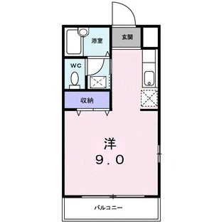 ティアラ【2階】の間取り