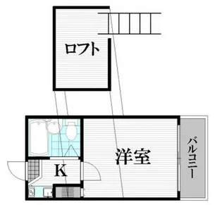 サンハイツ坂戸III【2階】の間取り