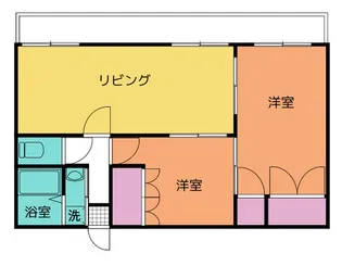 メゾンドール II【201号室】の間取り