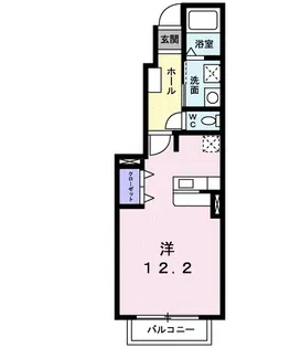 アウローラ【1階】の間取り