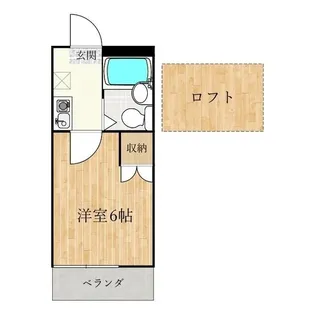 シティパレス深谷5【1階】の間取り