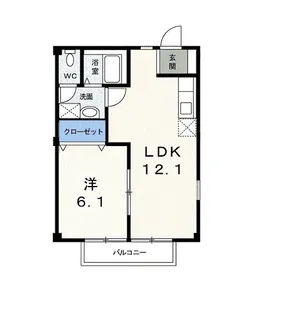 鳳凰21【2階】の間取り