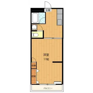 メゾン松月【2階】の間取り