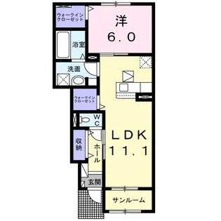 リメインα【1階】の間取り