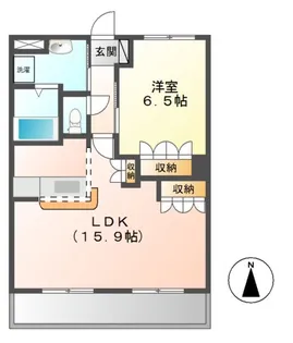 グランソフィア高坂【2階】の間取り