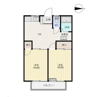 アルペジオ嵐山【2階】の間取り
