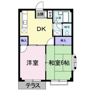 エルディム.高田【1階】の間取り