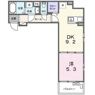 ヒカルサ熊谷曙町【3階】の間取り