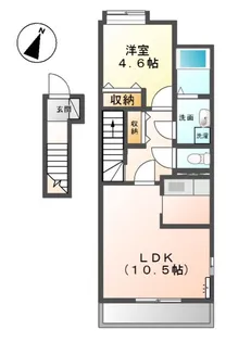 プリムローズ 雅【2階】の間取り