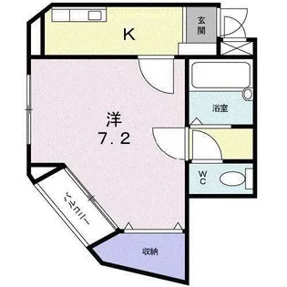 アネックス銀座【3階】の間取り