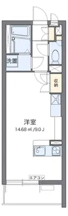 ミランダセレッソサード【2階】の間取り
