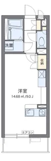 ミランダセレッソサード【3階】の間取り