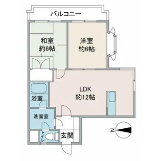 アールスコート白金【3階】の間取り