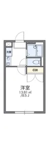 レオパレスソフィアA【1階】の間取り