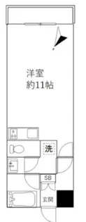 ダイヤモンドマンション【603号室】の間取り