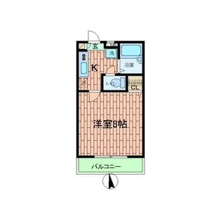 パールムーン【2階】の間取り