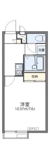 レオパレスけやき通りハイツ【2階】の間取り