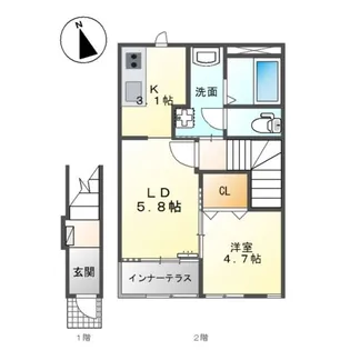 レクサス銀座【2階】の間取り
