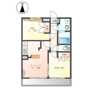 アルバ【2階】の間取り