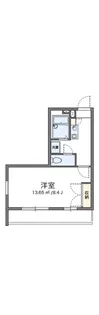 レオパレスソフィアA【301号室】の間取り