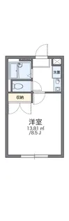 レオパレスソフィアA【1階】の間取り