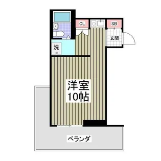 サルーテ熊谷【4階】の間取り