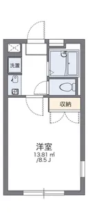 レオパレスTACHIBANA【1階】の間取り