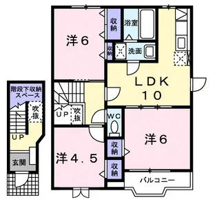 グリーンハイム【2階】の間取り