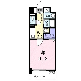 フォルトゥーナ・タワラヤ【4階】の間取り