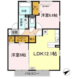 スターパレス下松 ヘラクレス館【2階】の間取り