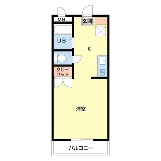 サンフレッチェ虹ヶ丘【301号室】の間取り