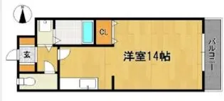 アザレアハイツ葉山【201号号室】の間取り