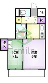 フラワーガーデン【2階】の間取り