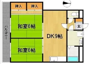 第1HIROハイツ【103号室】の間取り