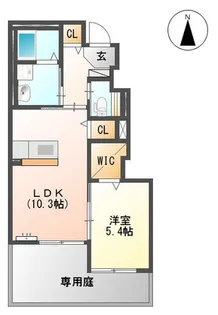 レガシィB【1階】の間取り