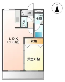 プロニティ小森野【1階】の間取り