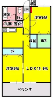 ロックベアーヒルズⅢ【1階】の間取り
