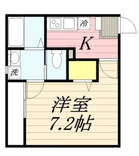 ヨーロピアンシャレー城南【1階】の間取り