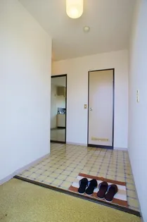 タウニ国分B棟【202号号室】の玄関