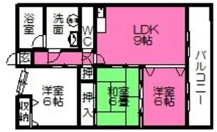 No.8山一ビル【5階】の間取り