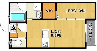 MY PLACE宮ノ陣Ⅱ【2階】の間取り