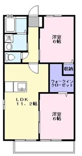 パストラルハイム【1階】の間取り